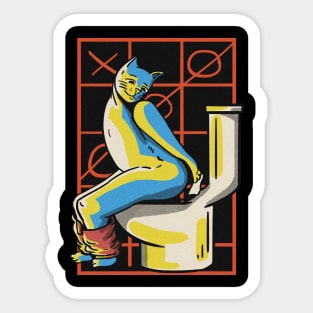 The Toilet Sticker